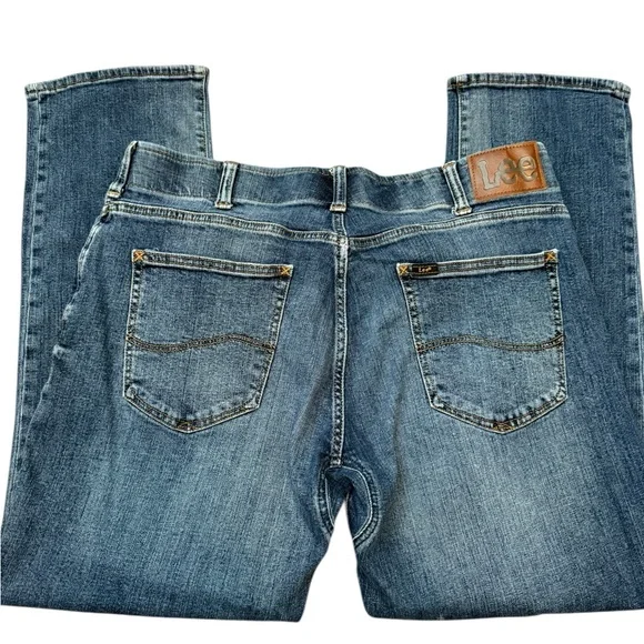 EUC Lee Men's Blue Jeans - Picture 5 of 9